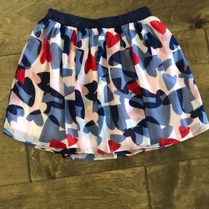 Kate Spade girls heart skirt